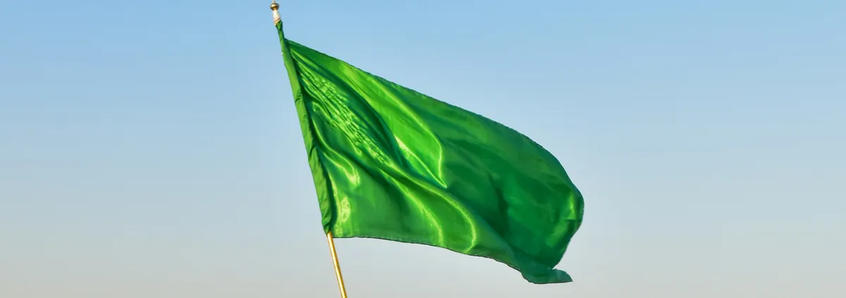 green flag